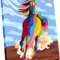  Colorful Horse Framed